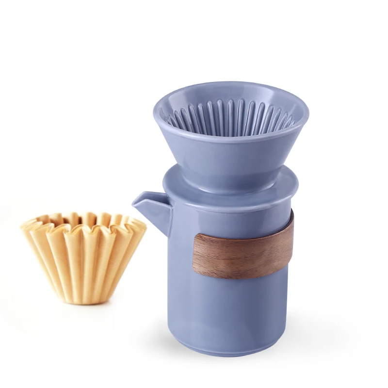Fashion design  Heat-resistan pour over coffee set best coffee dripper hand dripper pour over drip filter
