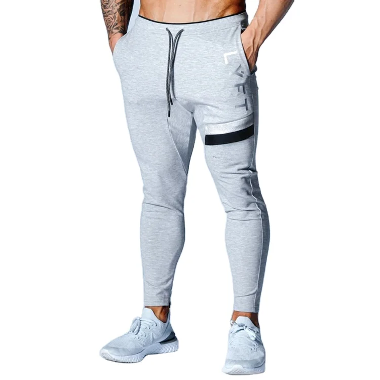 Autumn:Jogger Pants Men Running Sweatpants Cotton Track Pants Gym Fitness Sports Trousers Male Bodybuilding Training Pocket Pant