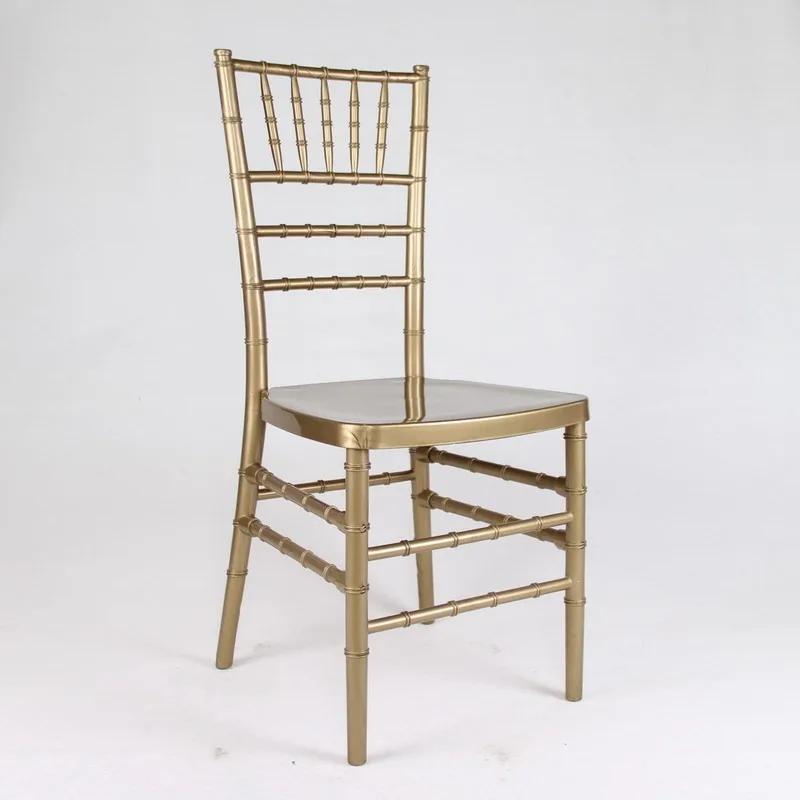 Wholesale clear resin chivari Tiffany transparent chair for wedding event