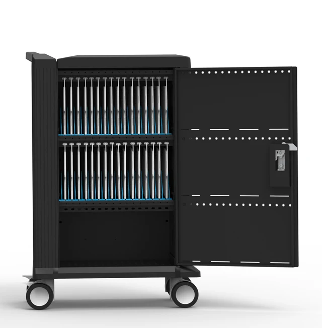 Customized multimedia teaching equipment charging cabinet for tablet computer phone charging cart