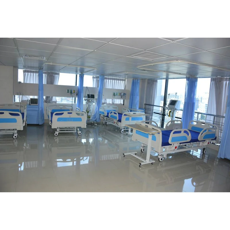 ICU Four Functions Manual Hospital 4 Cranks Bed