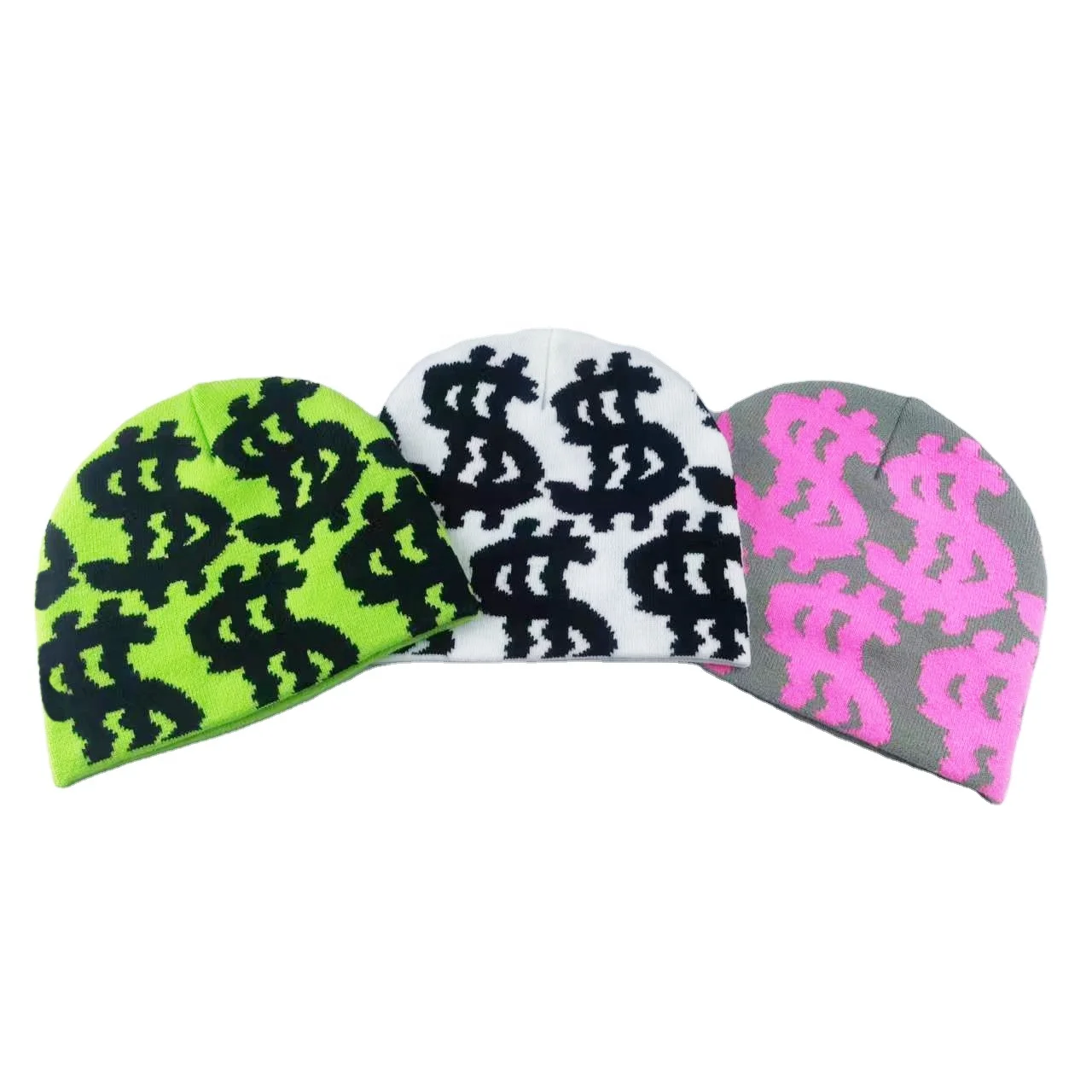 Wholesale daily life Beanie Hat Custom Jacquard Winter Hat