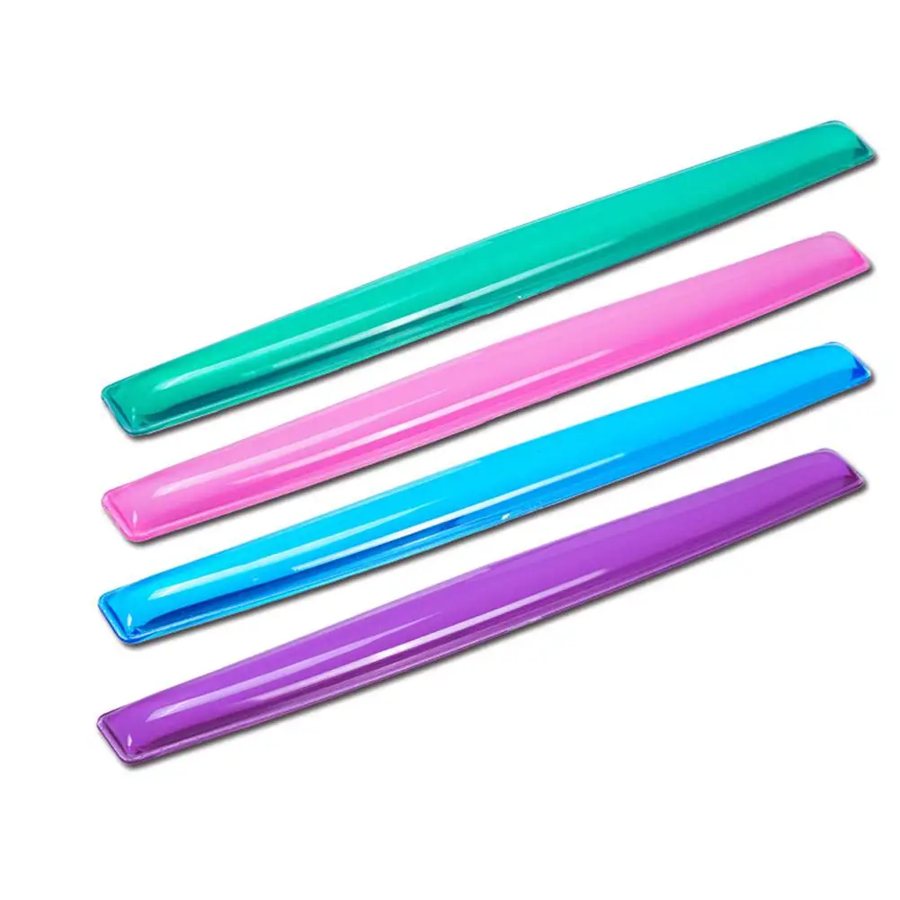 Прозрачный силиконовый коврик для мыши, клавиатура для ноутбука, коврик для запястья, подставка для рук на рабочий стол, подушка