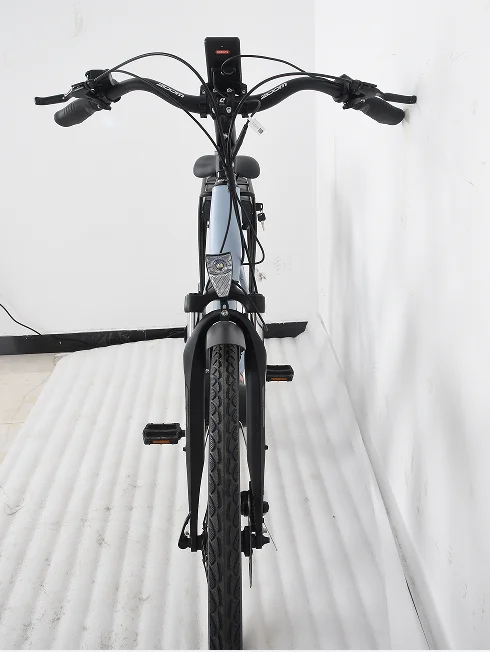 Economic Height-adjustable City Bike Wide Range Electric Bike Road Type With LED Display