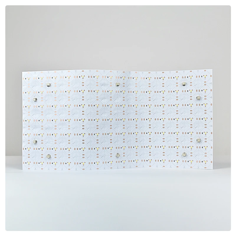 Большой размер гибкий светодиодный лист освещения 500x250 мм 20 Вт мягкая светодиодная подсветка для полупрозрачной столешницы