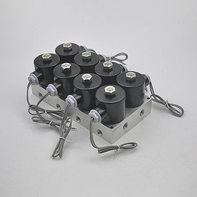 XINYIPC  4 way  manifold pneumatic valves hot air valve for Air suspension system