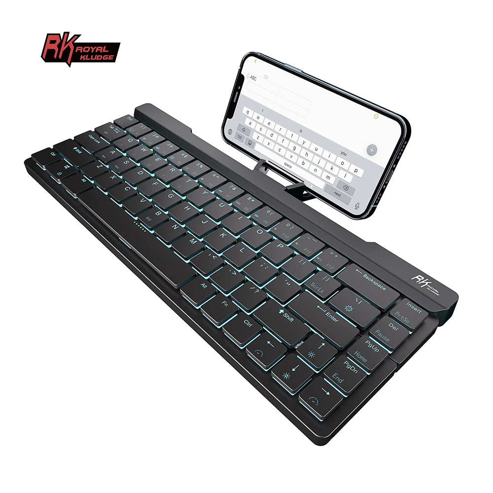 Royal Kludge RK925 oem keyboards 60% split mechanical keyboard gaming wirlees keycaps pbt keyboard for mobile phones