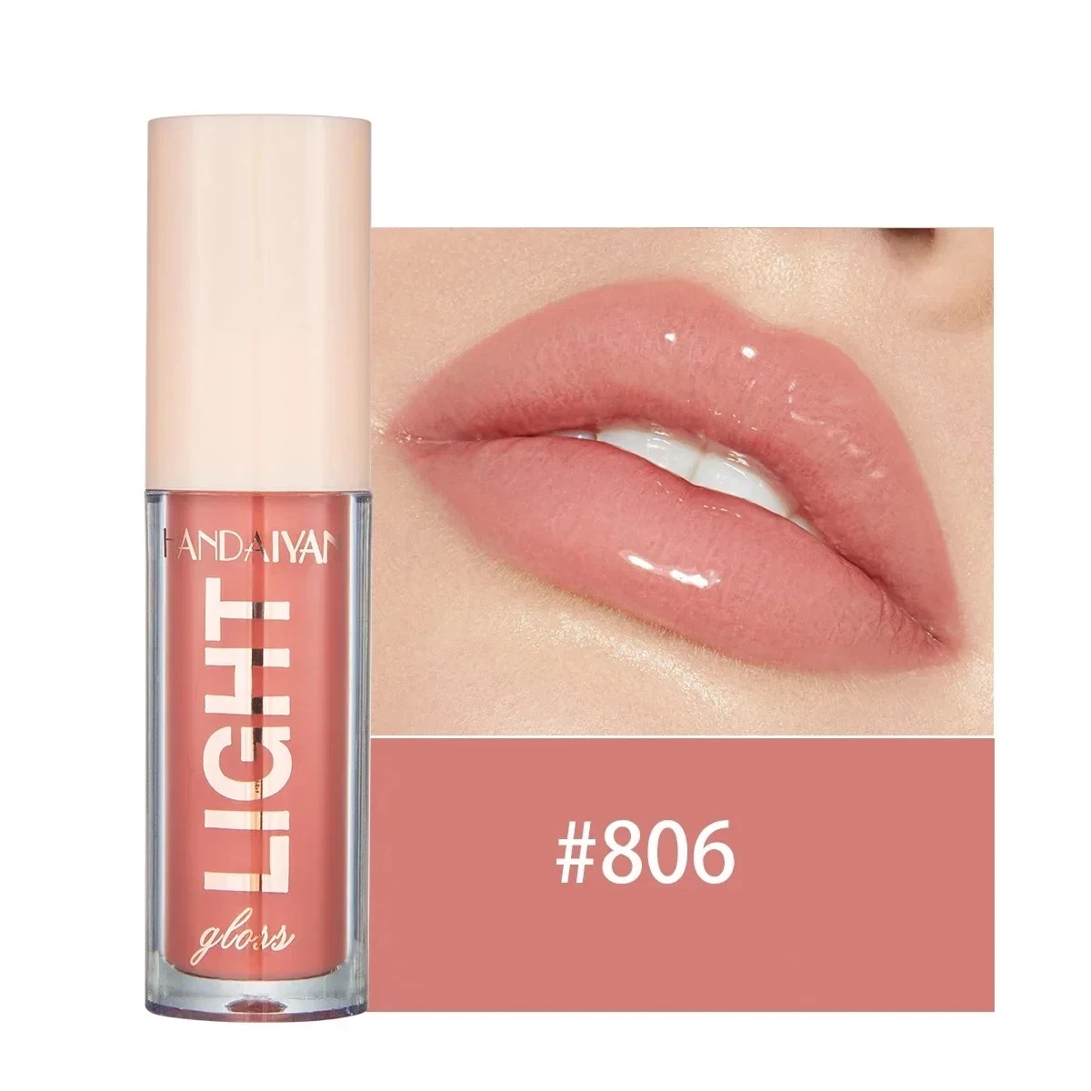 12 Colors Hot sale Nude Lipstick Glass Water Lip Gloss Waterproof Lipstick Lip Gloss Moisturizing Lip Gloss Wholesale Bulk