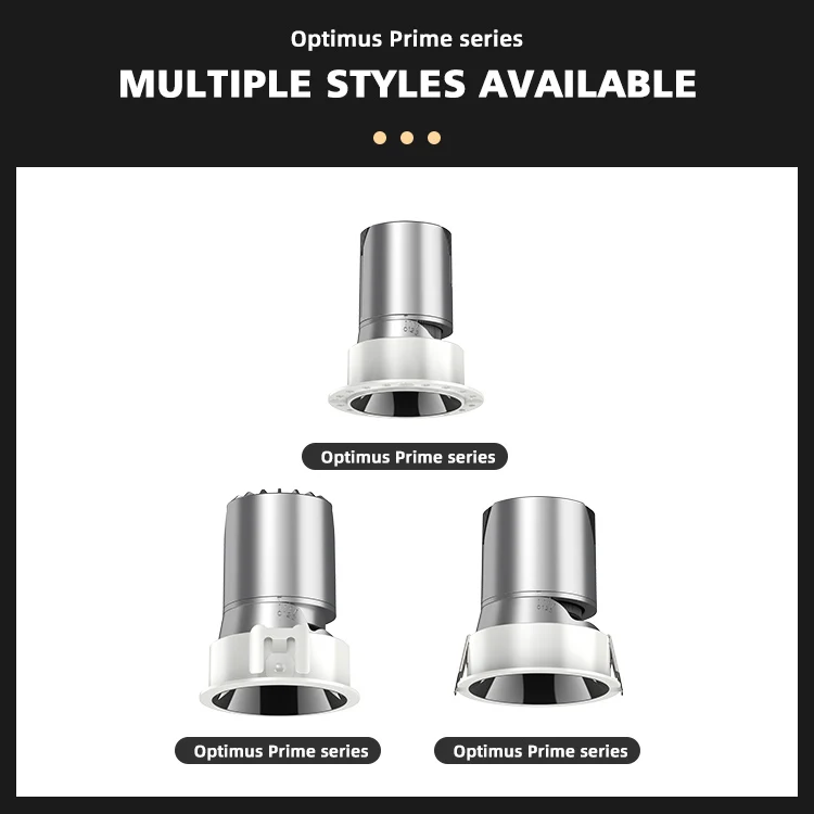 5W 6W 7W Shop Hotel Spotlights Embedded Led Wall Wash Anti-Glare Downlights