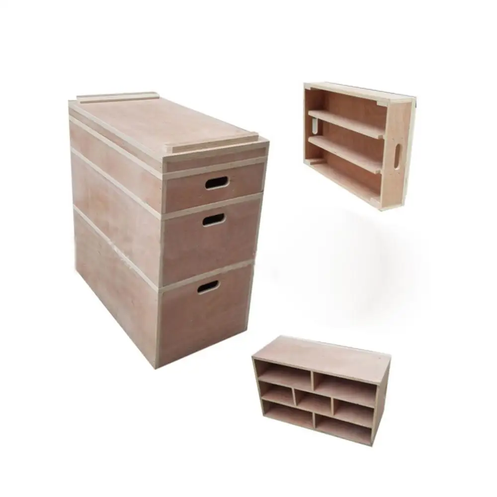 Регулируемые деревянные коробочки/блоки для тяжелой атлетики