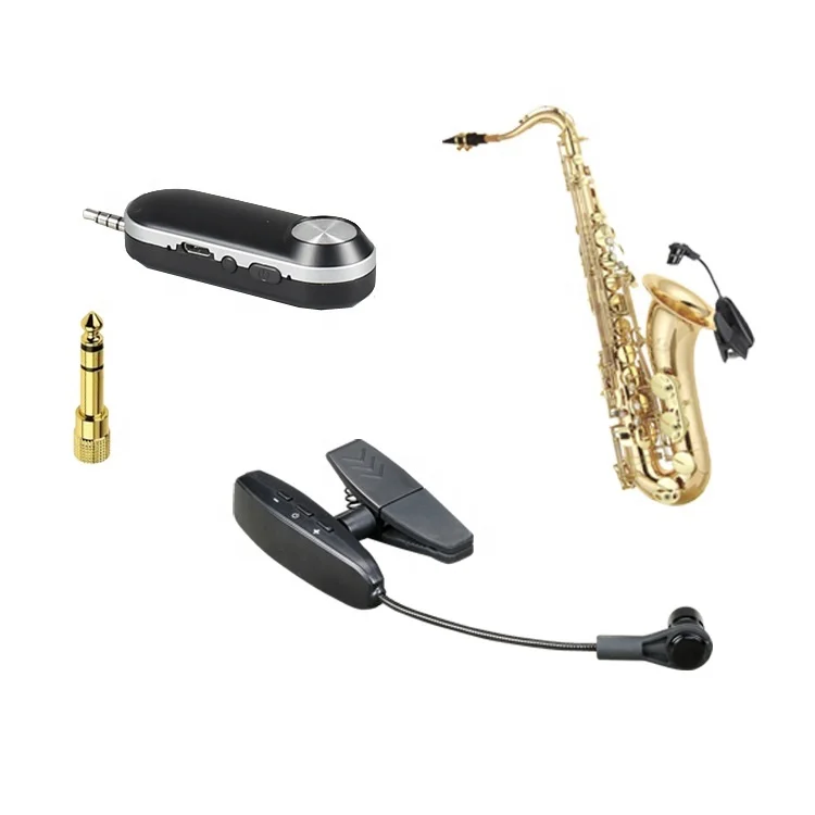 Saxophone Wireless Microphone Instrument