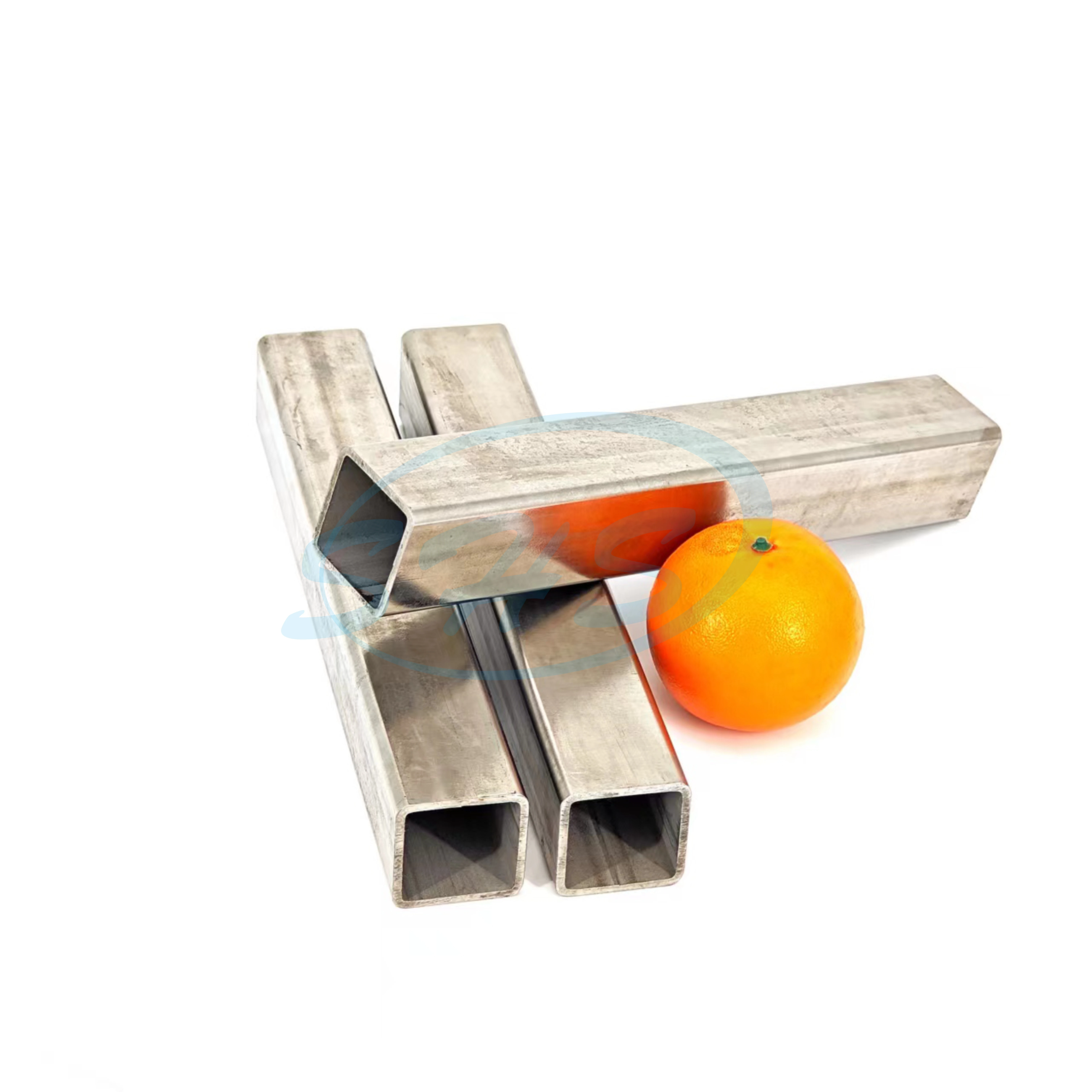 China SS 304 316L stainless steel square pipe square hollow section with hairline surface for balustrade handrail  construction