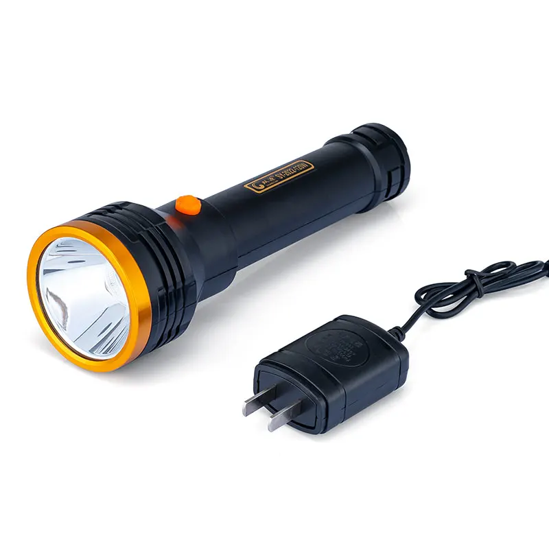 rechargeable torch light flashlight lamp with 18650 batteries