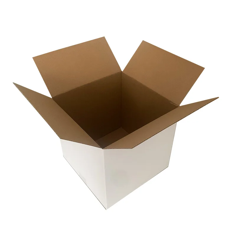 factory custom square large Shipping Carton box 3-ply 5-ply 7-ply Thickened with your design boite carton