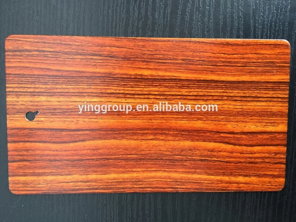 
3D Wood Grain Heat Transfer Film Printing Price For Aluminium Profile 