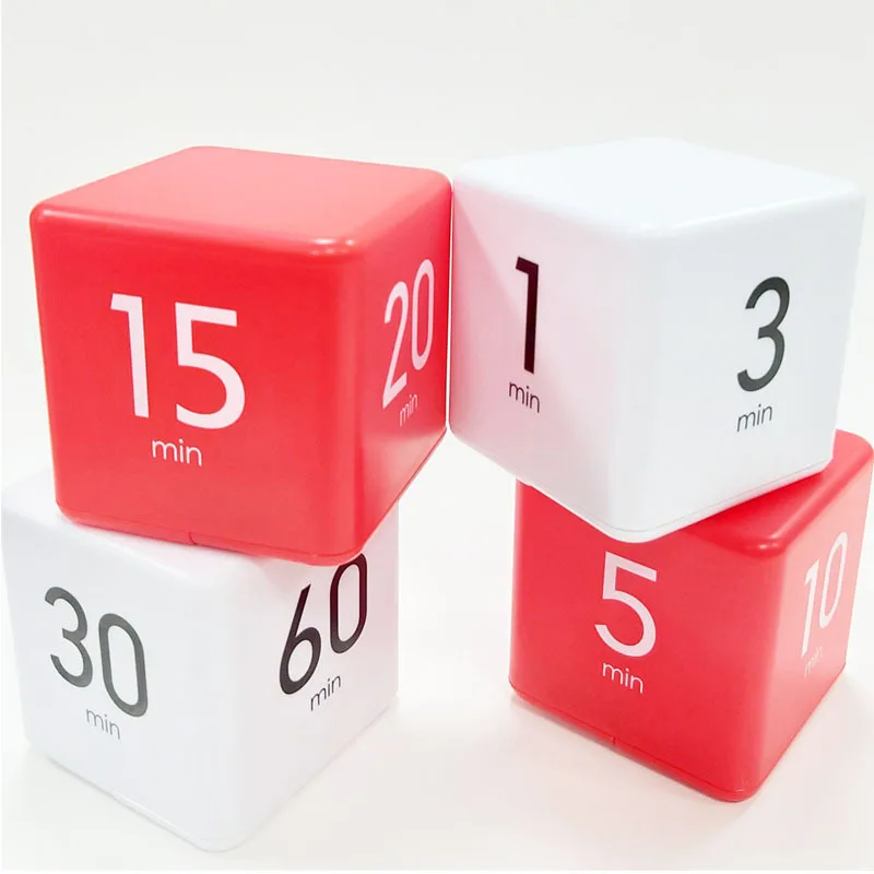 New Design Kitchen Mini Timer Customized with Logo Portable Cube Timer Clock for Cooking