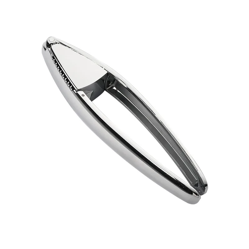 Manual kitchen gadget Garlic Press meshed garlic device