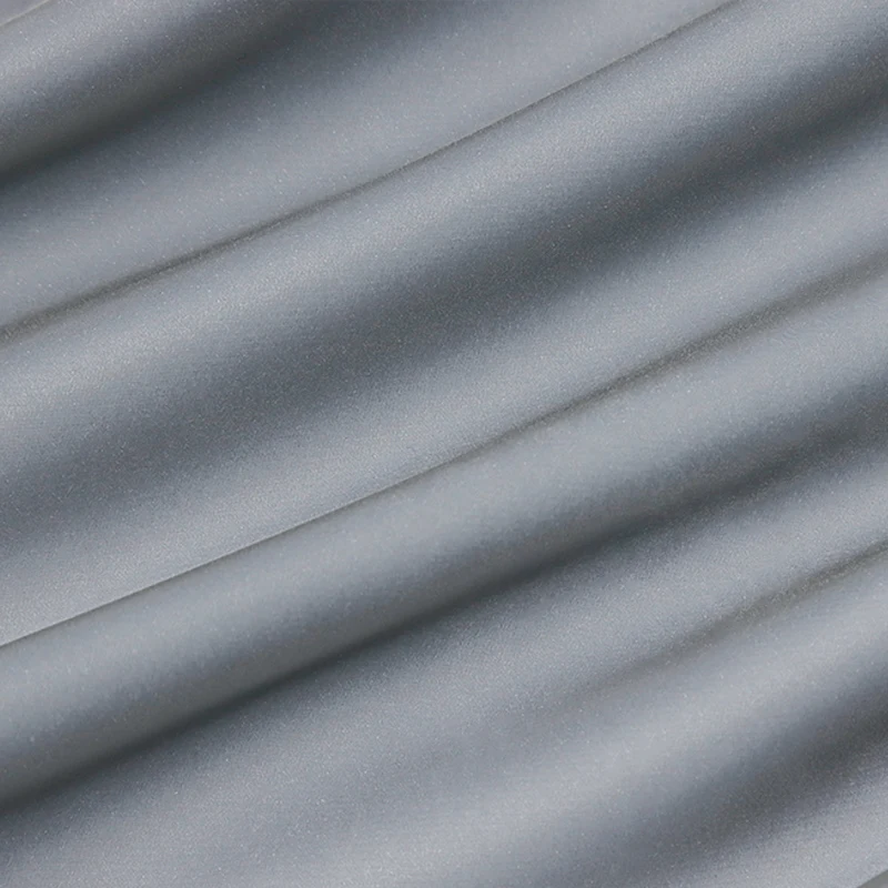 Custom printing reflective fabric stretch thermal insulation100% polyester fabric for school uniform