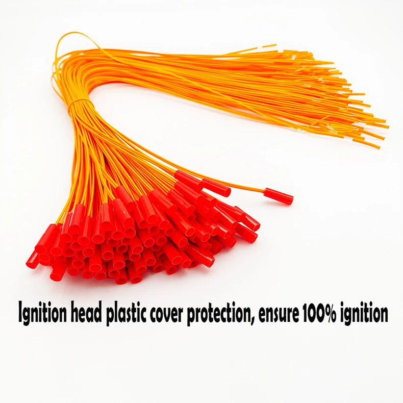 Display Pyrotechnics Ematchs Fireworks Safety Fuse 30cm-300cm Professional Fireworks Electric Igniters