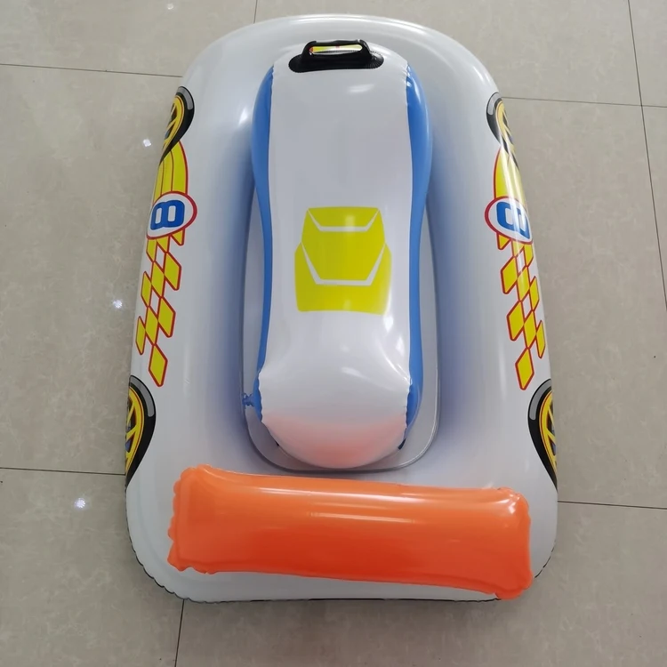 Wholesale New Product Kids Wave Ride-on Raft Toys 2 Person Inflatable Jet Ski Pool Float For Swimming Pool