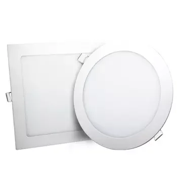 6w 8w 12w 15w 22w Recessed Round Slim Ultra Thin Frame Commercial Led Panel Light
