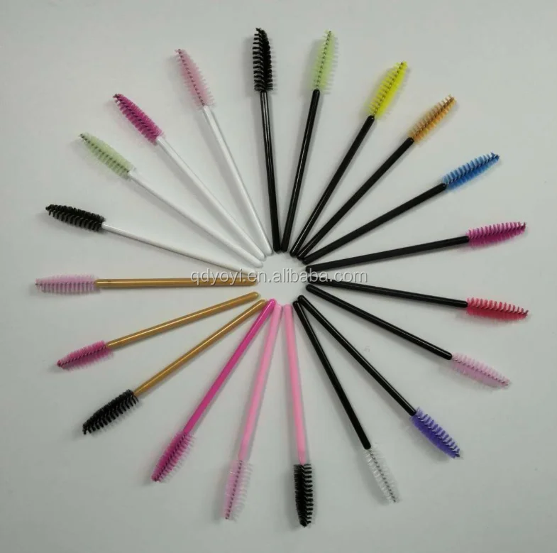 Disposable Eyelashes Brushes Mascara Wands Applicator Wand Brushes Eyelash Comb Brushes Spoolers Makeup Tools
