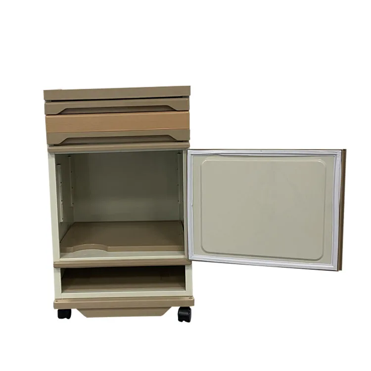Hospital Equipments Portable Medical Supply Unit Bedside Cabinet Night Stand