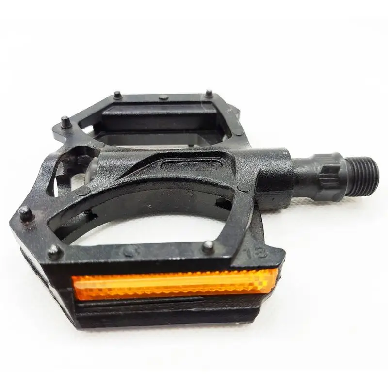 Bicycle Pedals Electric Bike Pedals Plastic Foot Pegs PP Material Folding Foot Pegs for Bike Box Black Bearing