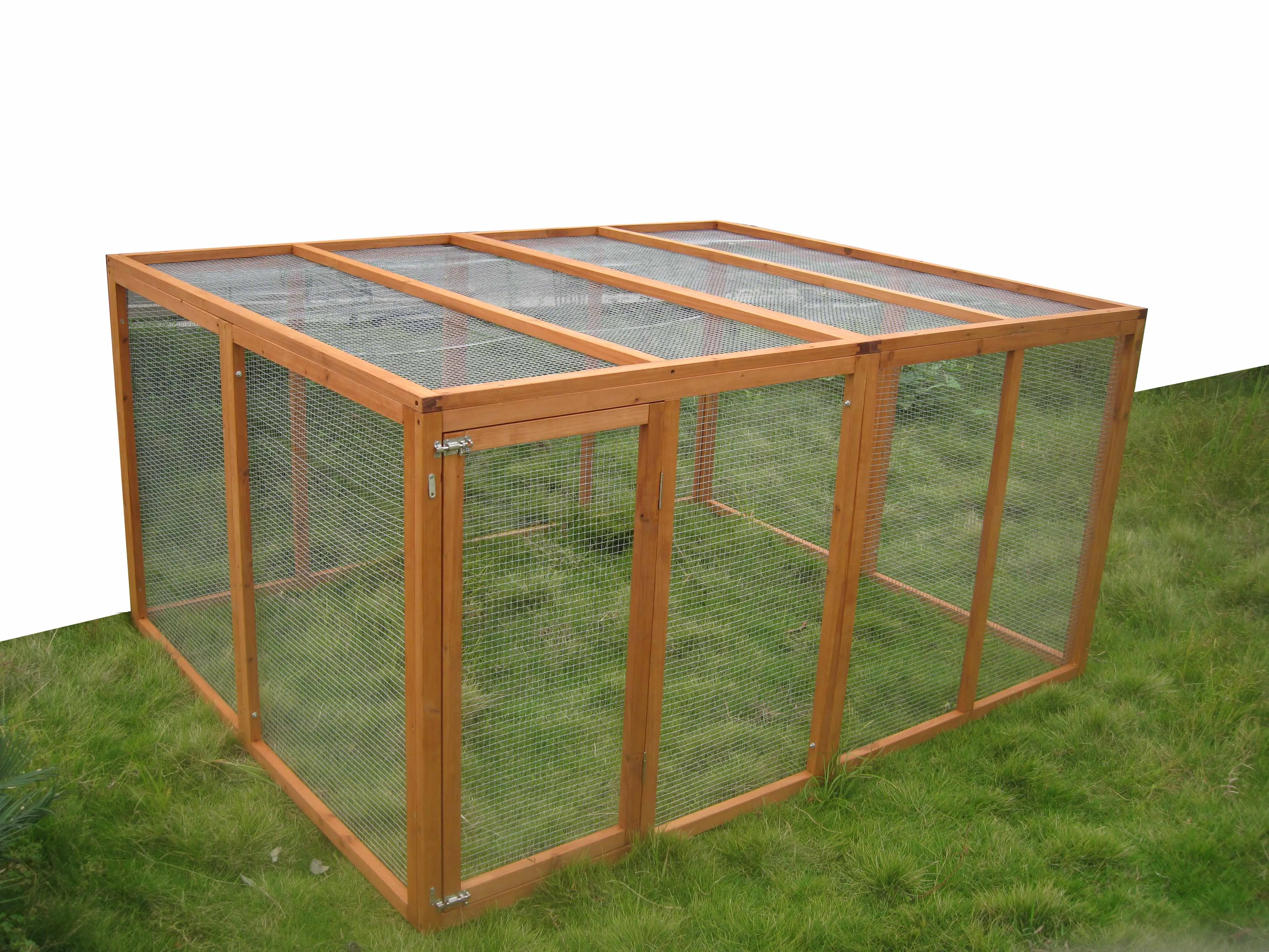 High quality 2 Nest Boxes and Run Felt Chickens Play Set Poultry Farm house coop chicken layer cage for sale 10 Small Birds