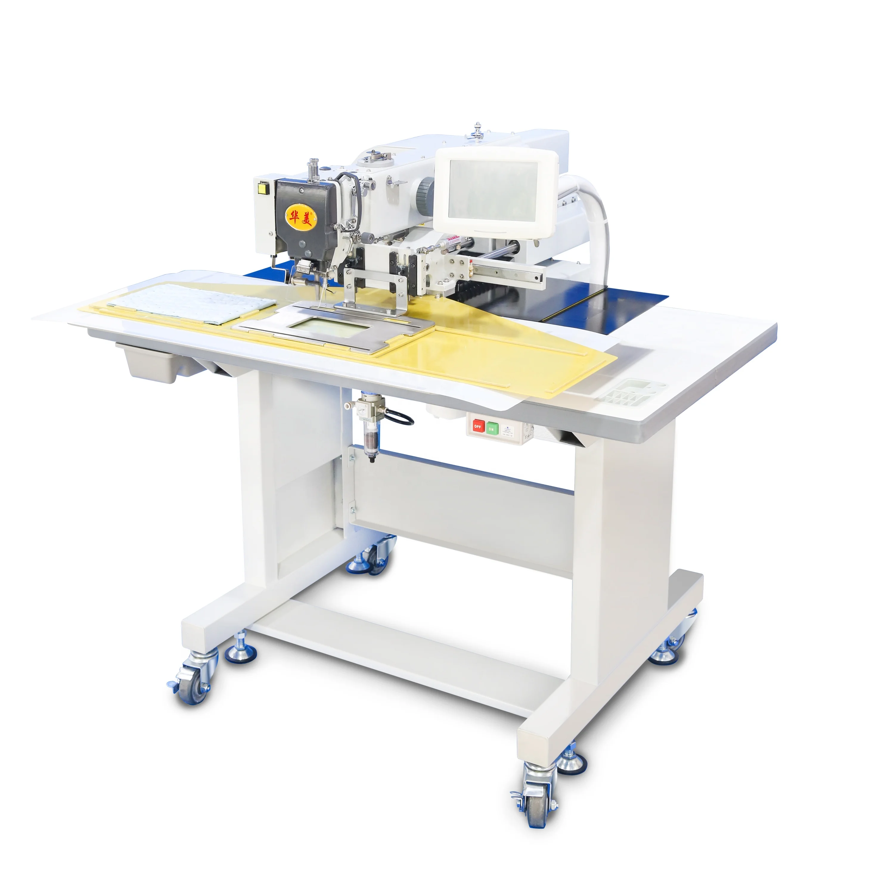 HUAMEI  electric programmable  pattern sewing machine apparel machine