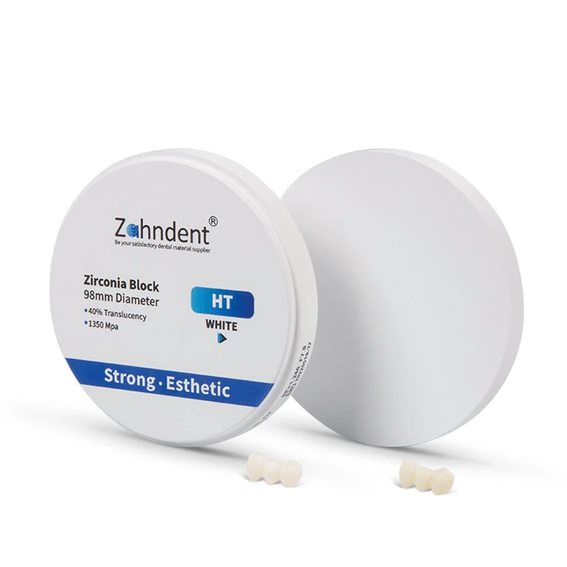 Zahndent Dental Lab materials cadcam System zirconia block (1600586715530)