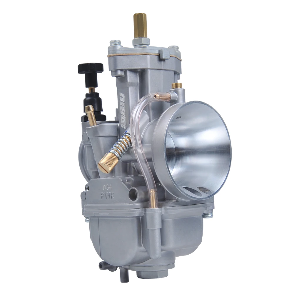 NIBBI Racing Version Carburetor PWK34 34MM for 2/4 Stroke Engine for 250-350cc Motorcycle Fuel System