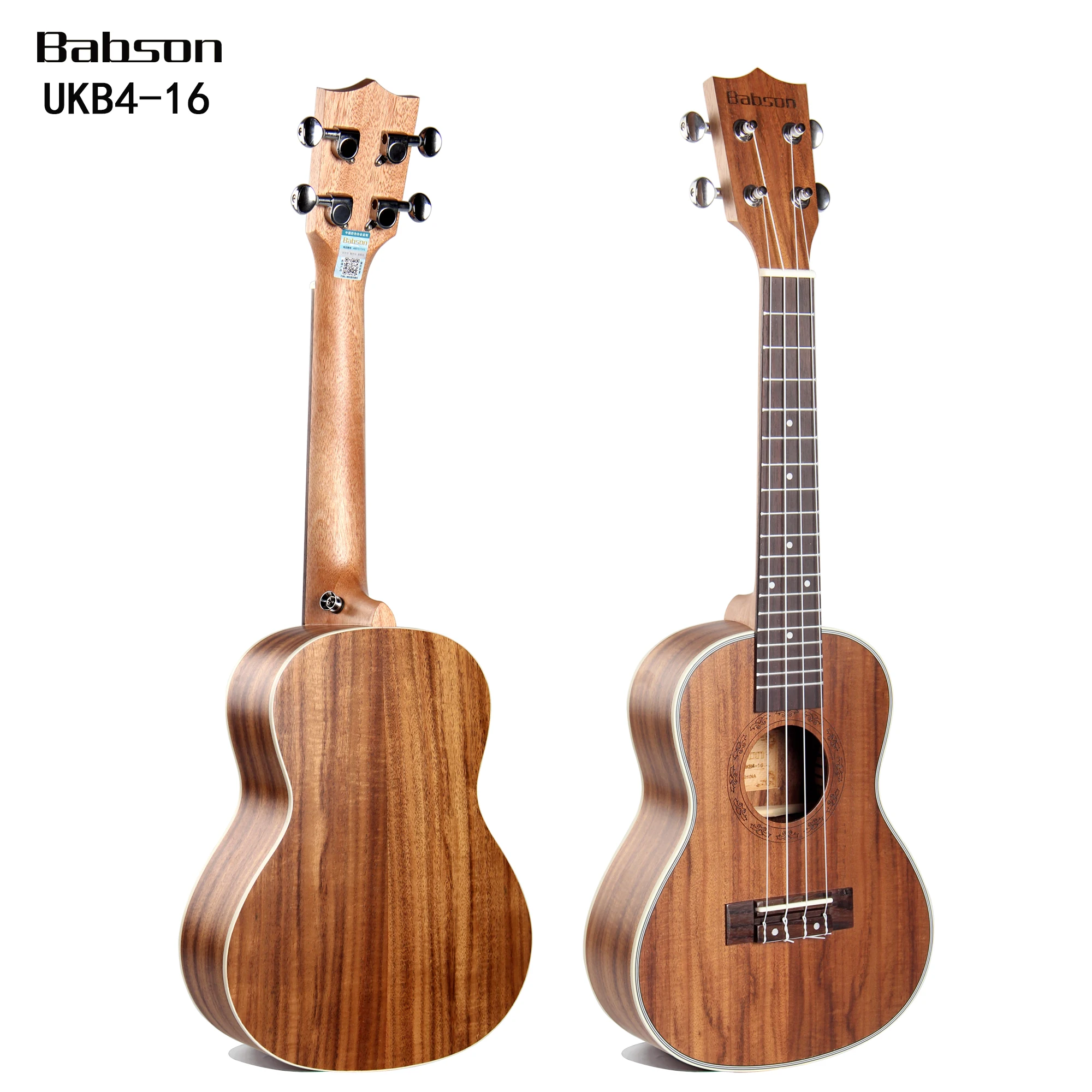 China Professional Cheap Ukelele Concierto Laminate KOA Mahogany Neck Ukulele Concert 23 Inch 4 Nylon Stringed Instrument Guitar