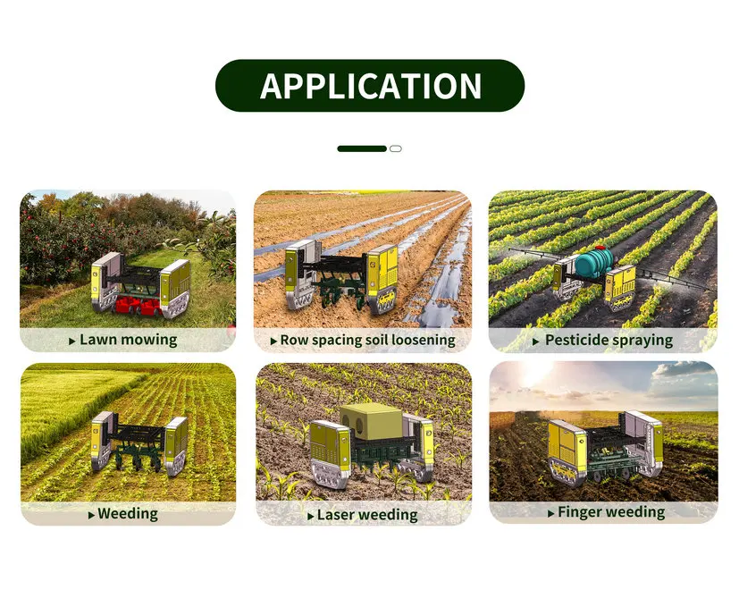 Sprayer Agriculture Robot Chassis Disinfection Crawler Platform for Harvesting AR-13