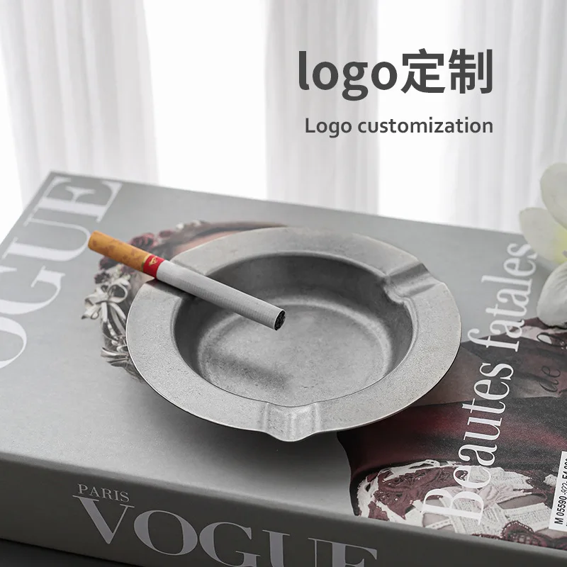 304 stainless steel to do old retro industrial style irregular art modeling high-end ashtray restaurant home commercial
