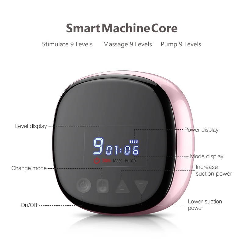 OEM in style advanced high quality portable electric breast pump