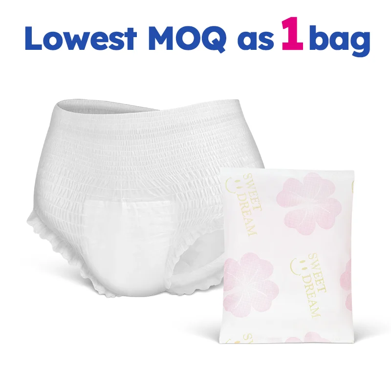 2025 New OEM Professional with CE Certificate High Absorbency Wholesale Disposable Menstrual Pants Period Use