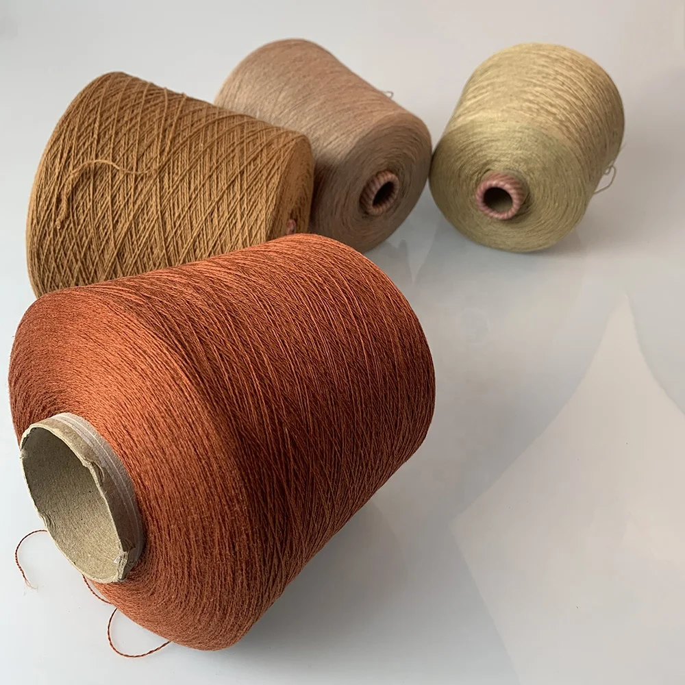 Home Textile Dyed Wool Viscose Nylon Cashmere Blended Yarn For Sweater Knitting Yarn