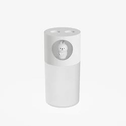 New 280ml large capacity dual nozzle cute pet cartoon USB humidifier night light car home desktop humidifier air diffuser