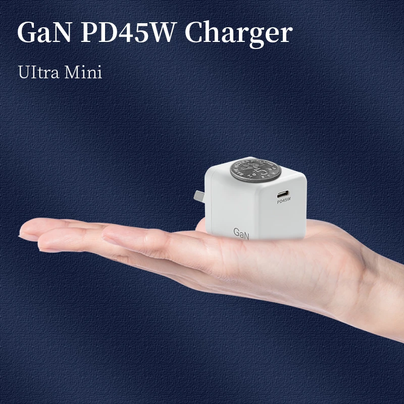 Зарядное устройство Gan на 45 Вт для Android, быстрая зарядка и адаптер для Sa