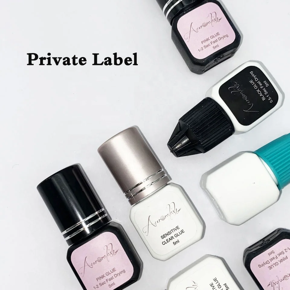 Strong Low Humidity UV Lash Glue Fast Drying Lash Extension Glue Private Label Eyelash Extension Glue Adhesive