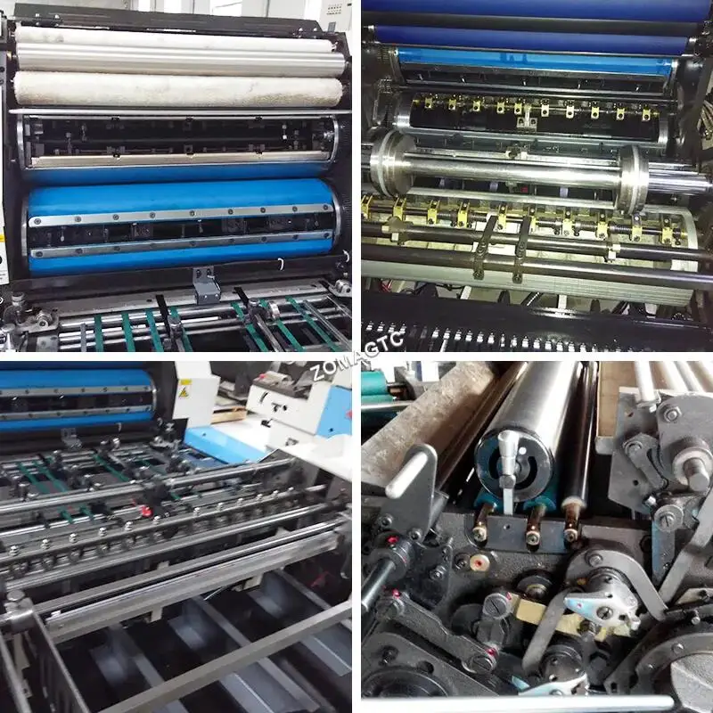 High Quality Single Color Brand Offset Printing Machine Automatic Exercise Book Printing Machine Small For Sale
