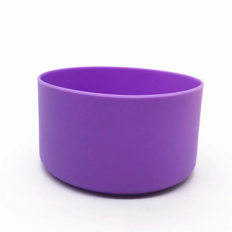 2023 hot sale anti-slip silicone water bottle sleeve bottom  boot for 12oz-40oz vacuum flask bottle boots
