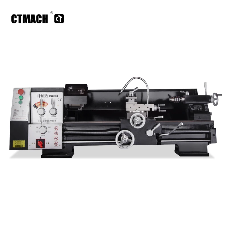 CT3275 metal lathe machine 220v from China manual metal lathe machine