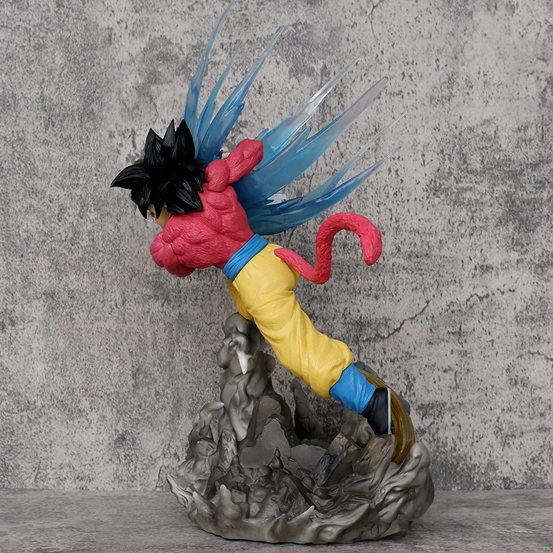 Hot Sale 42.5cm Goku Dragoned Ball Gogeta Goku Anime PVC Collection High Quality Dragoned Ball Gogeta Goku Action Figure