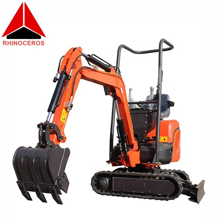 Rhinoceros micro pelle XN10-8 minibagger 1 ton mini excavator prices