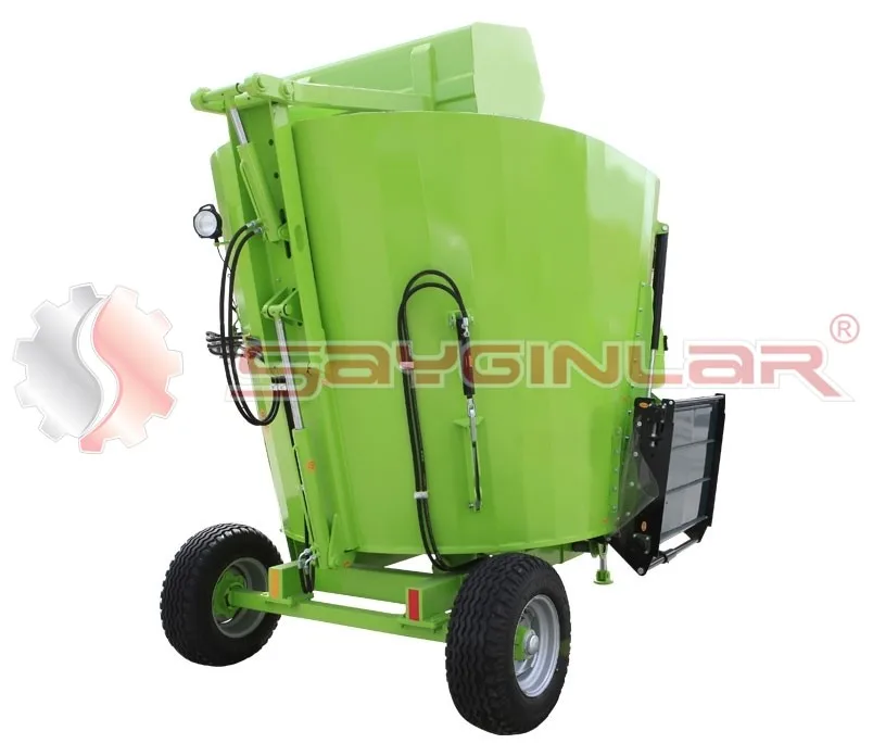 Forage Feeders From Turkey 8 Cbm  Feed Pellet Machine Hot Sale Animal