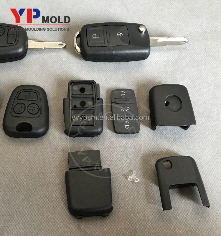 Customized High Precision Car Key Remote Shell cover Molding Service Plastic Injection Mold Mould for car key