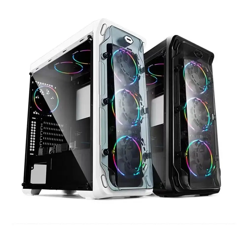 Computer gaming ATX ITX M-ATX pc case with factory high quality hot selling pc gamer case