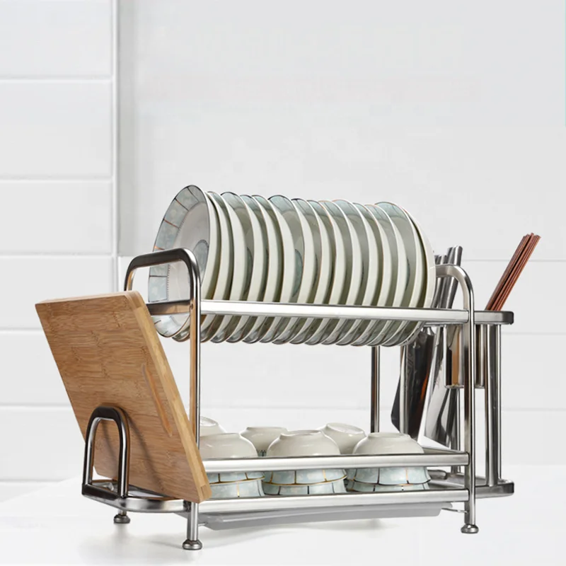 
Practical popular kitchen products stainless steel sink bowl rack 